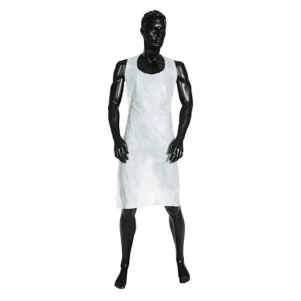 Disposable Aprons PE White 71x117cm (Box of 1000)
